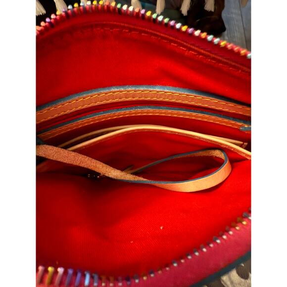 Disney Parks Dooney & Bourke Pink Sketch Letter Crossbody - Picture 4 of 4